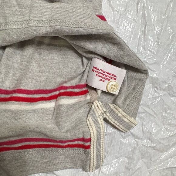 Superdry Men’s Polo Shirt with Red and Gray Stripes Size Medium - Picture 7 of 7
